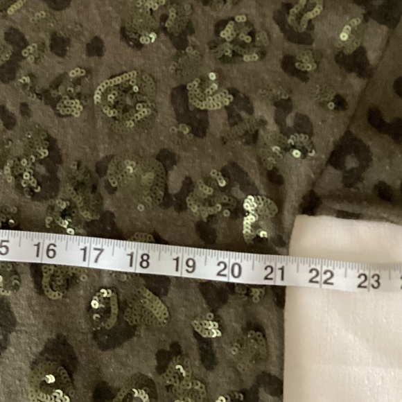 INC Cold Shoulder Sweater with Sequins, Sz XL - Picture 6 of 7